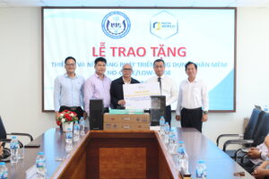 Lễ bàn giao nền tảng No-code/Low-code và thiết bị đào tạo giữa Techworld và Trường Đại học Sư phạm Kỹ thuật